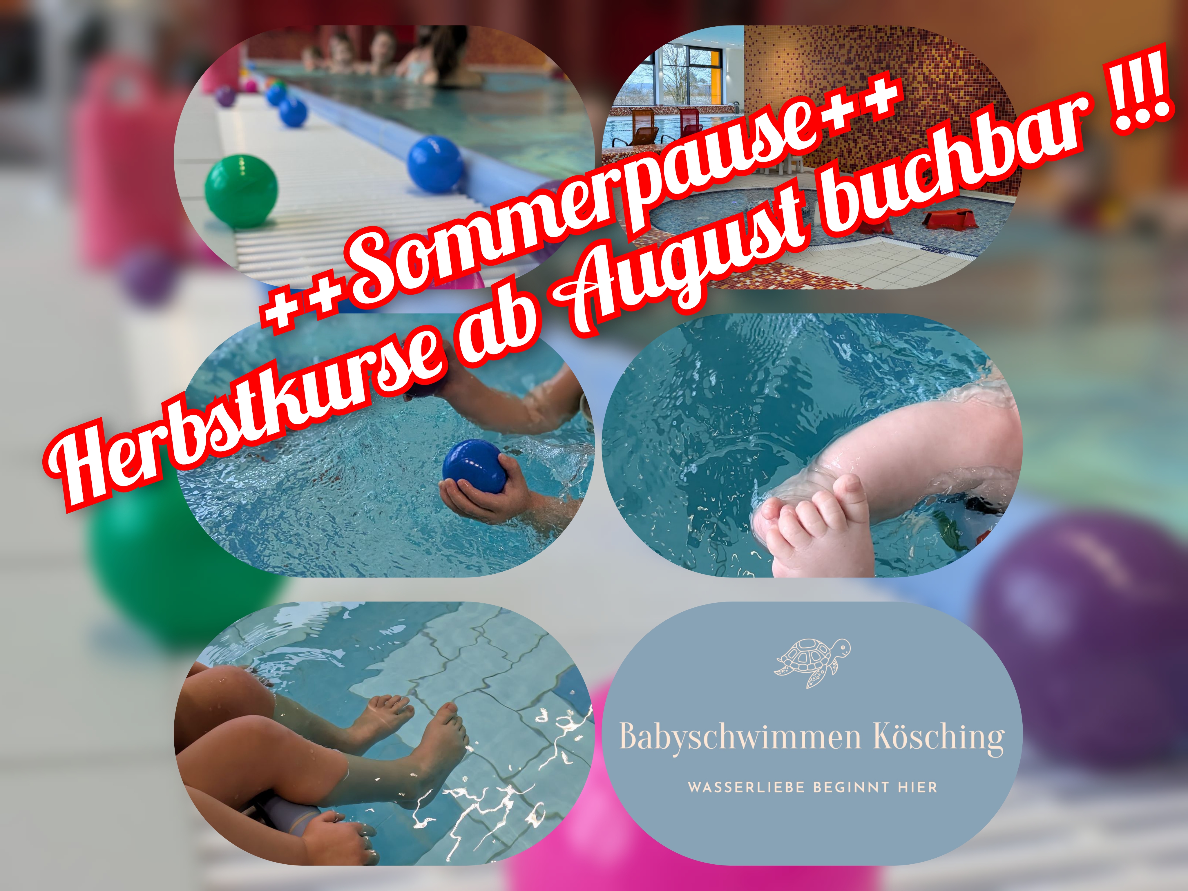 Babyschwimmen Kösching 