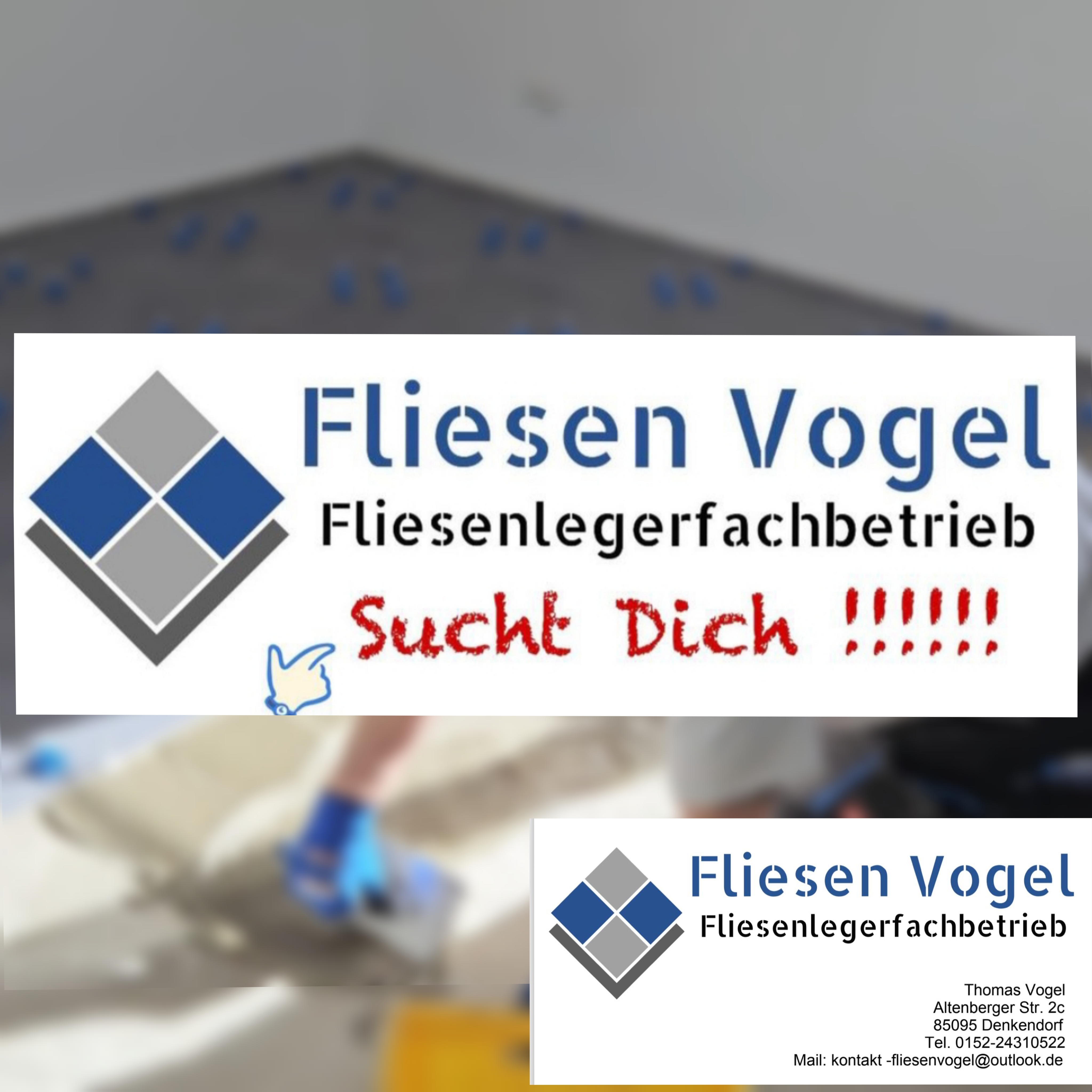 Fliesen Vogel - WIR SUCHEN DICH 