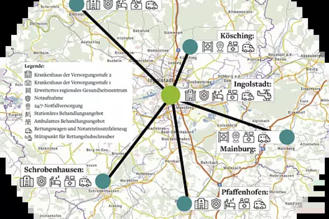 Das steht im Krankenhausgutachten für die Region 