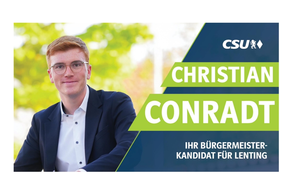 Neuer Lentinger Bürgermeister ist Christian Conradt 