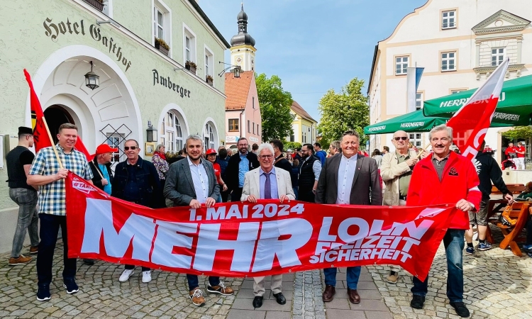 DGB Region Oberbayern geht zum Tag der Arbeit auf die Straße 