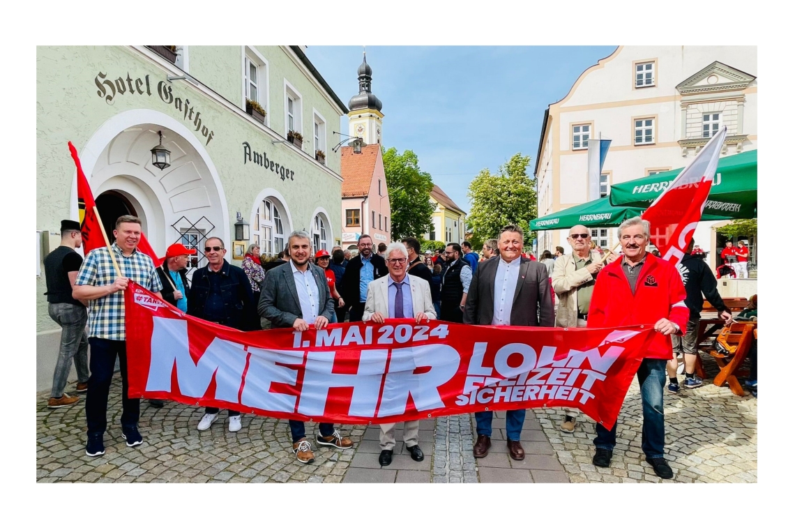 DGB Region Oberbayern geht zum Tag der Arbeit auf die Straße 