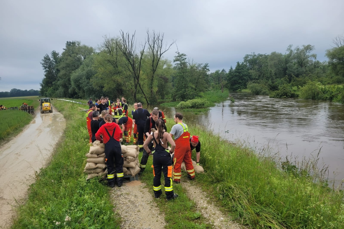 Hochwasserlage im Landkreis Eichstätt stabil 