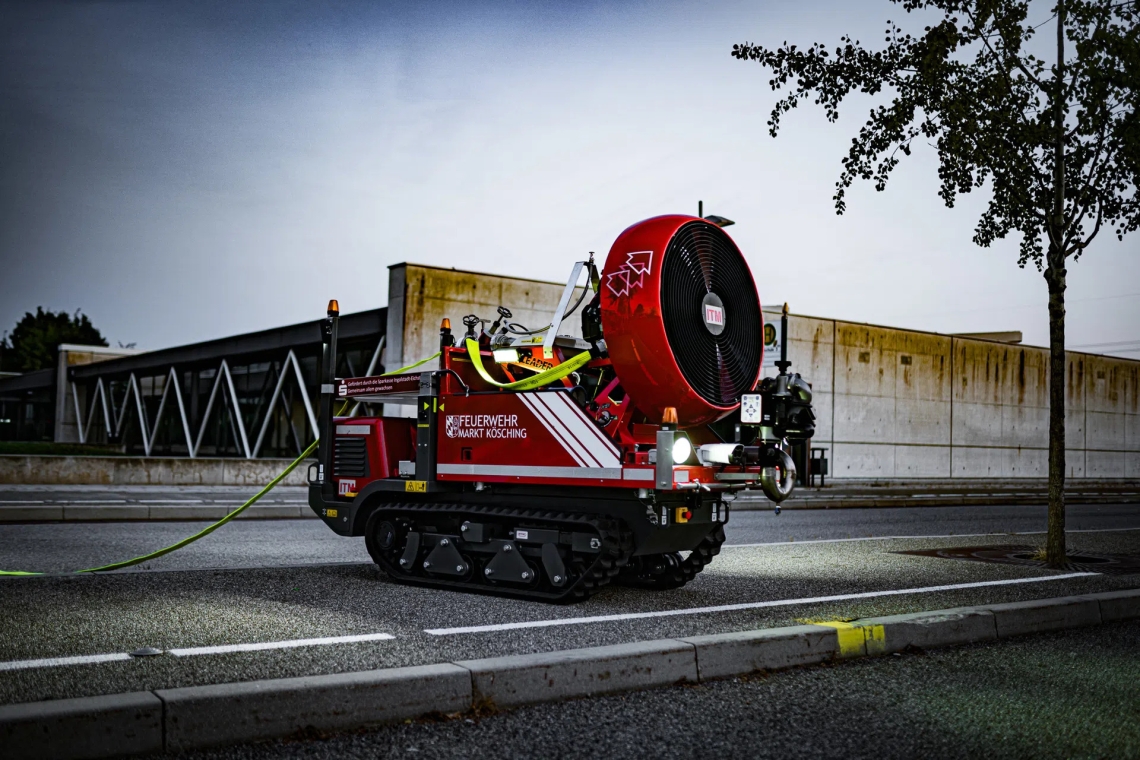 Neuer Hochdrucklüfter AHF 20 für die Feuerwehr Markt Kösching