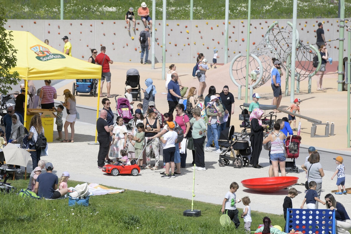 Familienfest im Piuspark