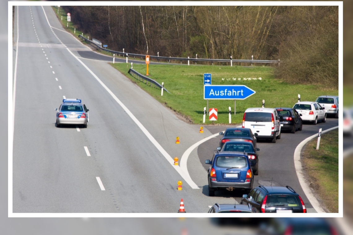Nächtliche Sperrung der A9 