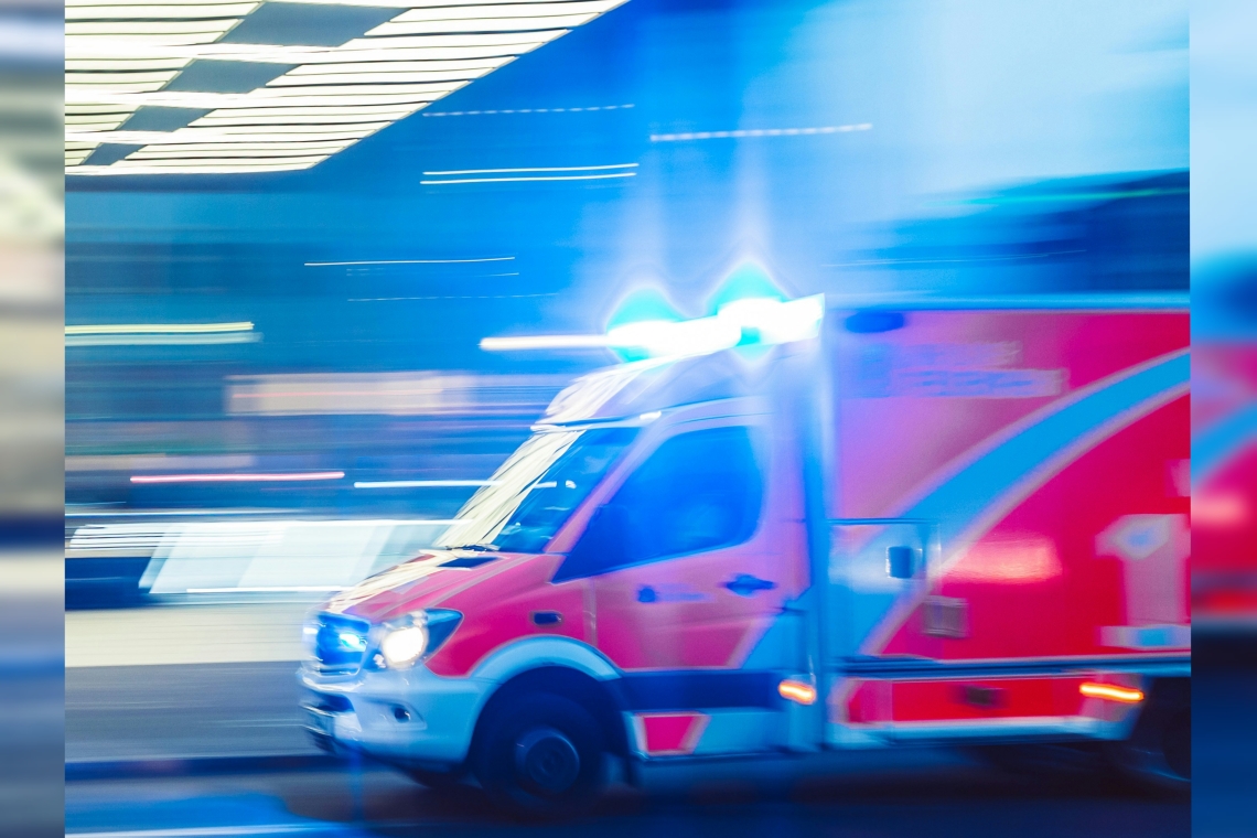 Verkehrsunfall fordert einen leicht Verletzten 
