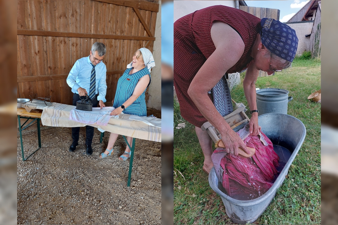 Museumsfest in Hofstetten - Ein Blick in die Waschküche von gestern