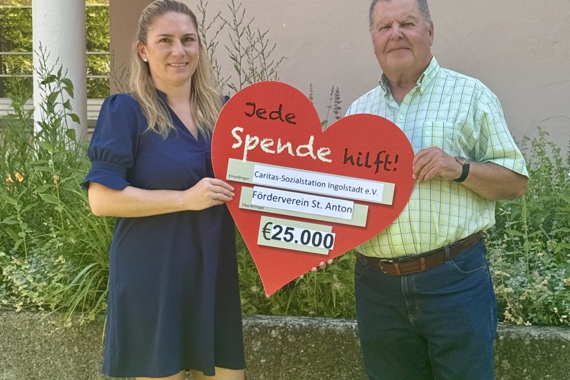 Großzügige Unterstützung für die Caritas-Sozialstation Ingolstadt 