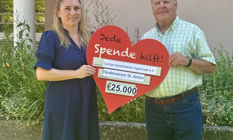 Großzügige Unterstützung für die Caritas-Sozialstation Ingolstadt 