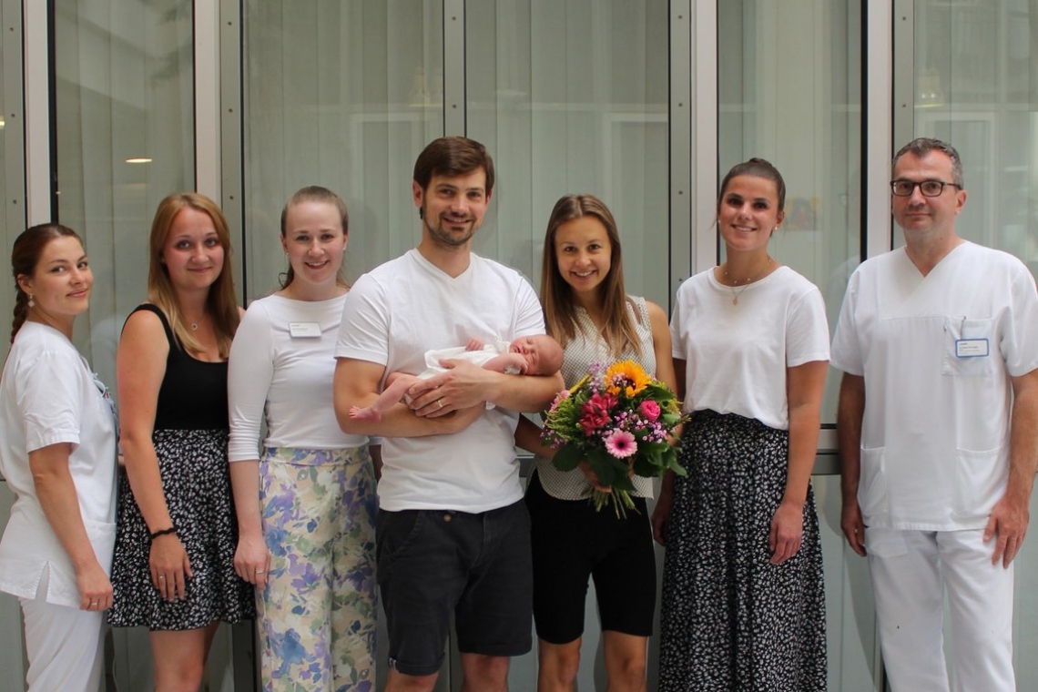 500. Baby im AMEOS Klinikum St. Elisabeth Neuburg geboren 