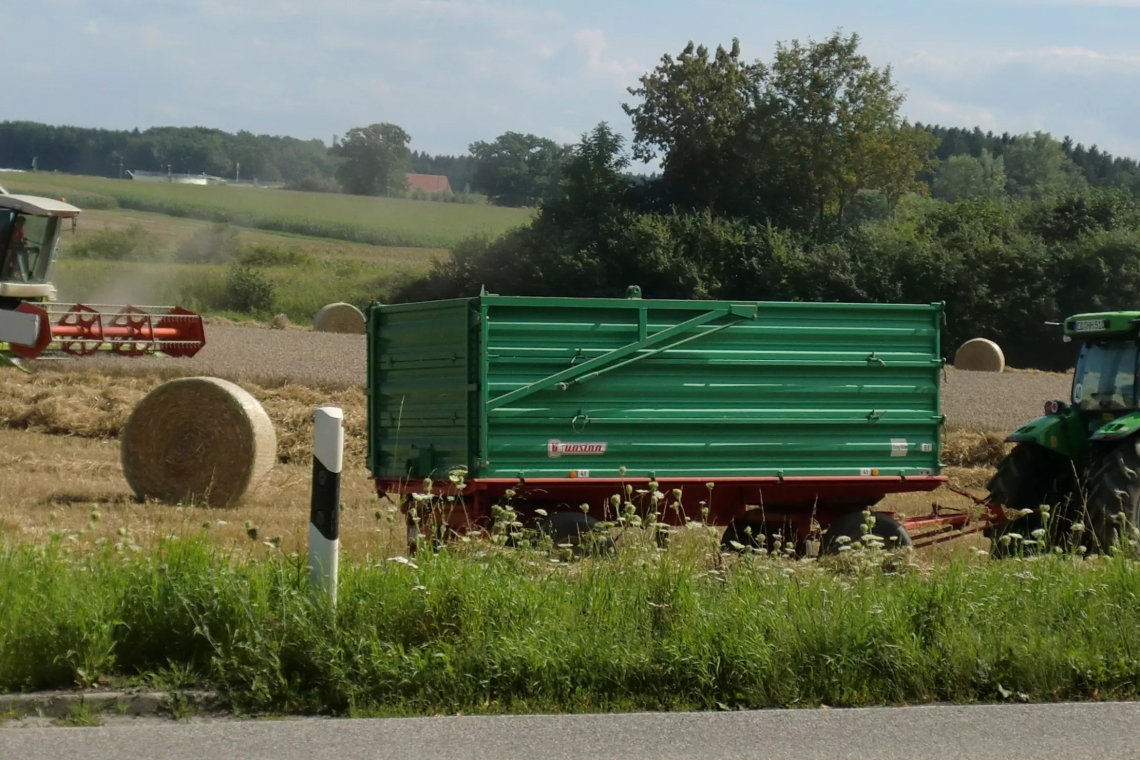 Erntebeginn: Obacht auf Bayerns Straßen! 
