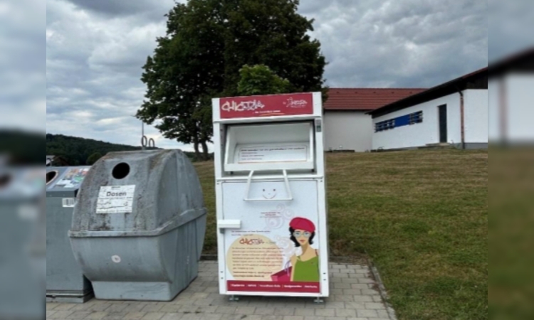 Neuer Altkleidercontainer in Kasing und im Berntal Kösching 