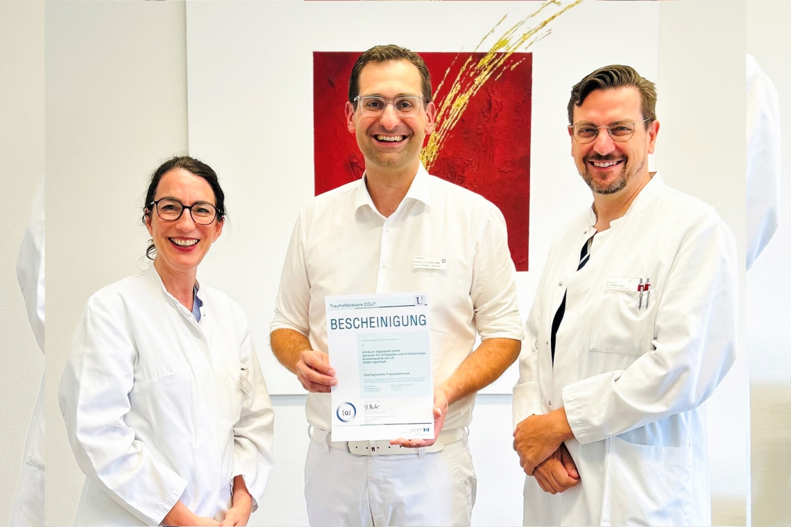 Klinikum Ingolstadt: Überregionale Versorgung Schwerverletzter ‐ rund um die Uhr! 