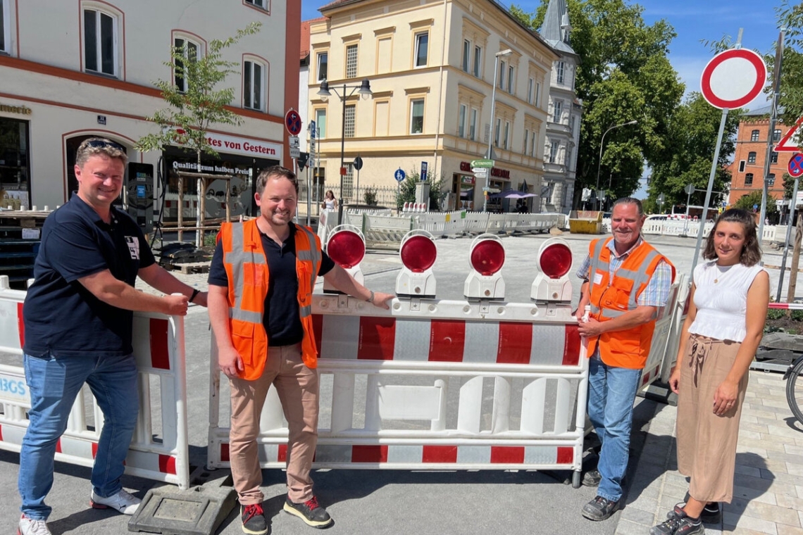 Arbeiten enden - Abschluss in der Harderstraße