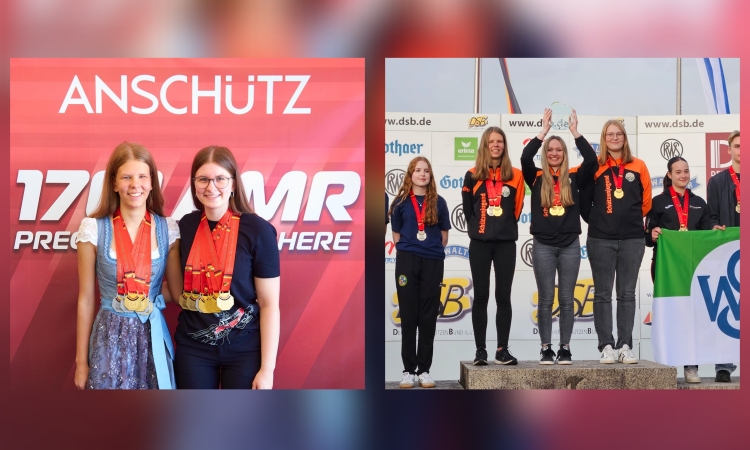 Medaillenregen auf der Deutschen Meisterschaft für die Schützinnen der FSG Kösching 